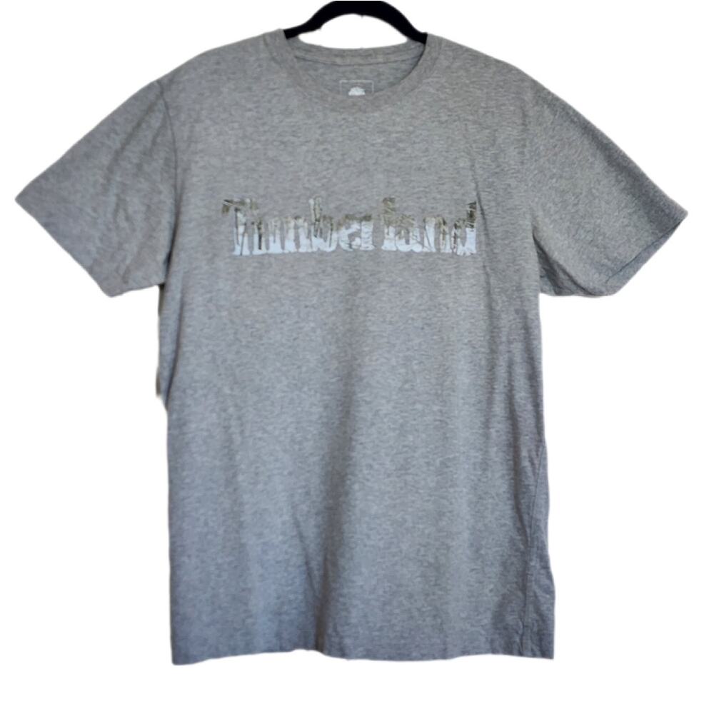 Men's Timberland Earthkeepers T Shirt Regular Fit 100% Organic Cotton Large Grey